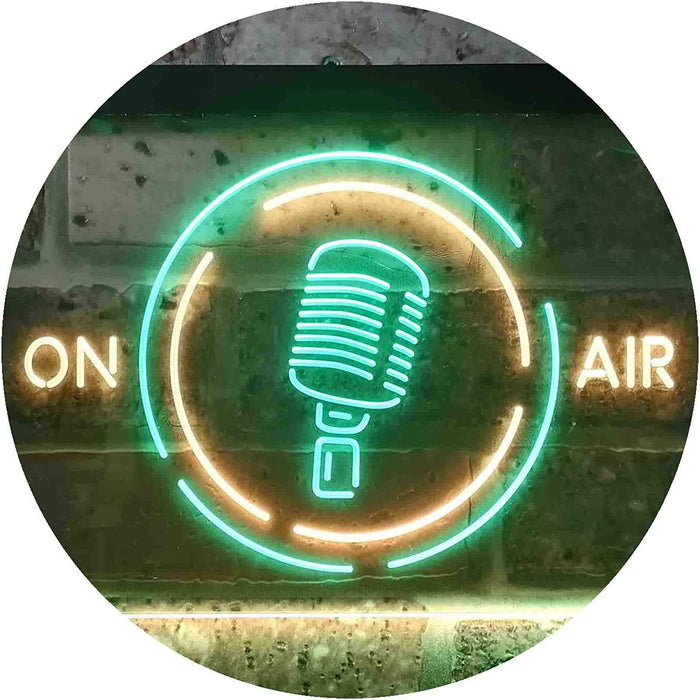 Microphone On Air LED Light Sign - Way Up Gifts