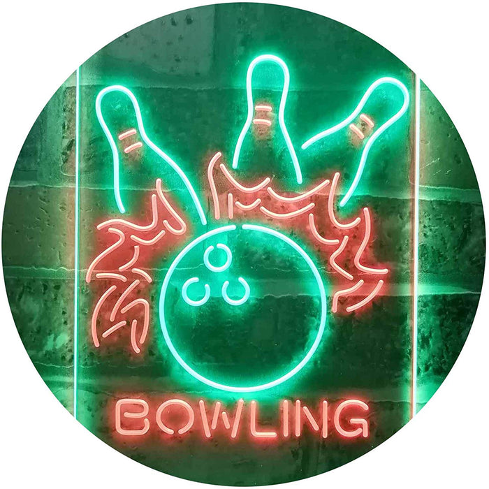 Bowling LED Light Sign - Way Up Gifts