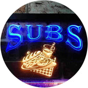 Sandwiches Hoagies Subs LED Light Sign - LED Gift Works