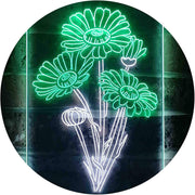 Daisy Flowers LED Light Sign - LED Gift Works
