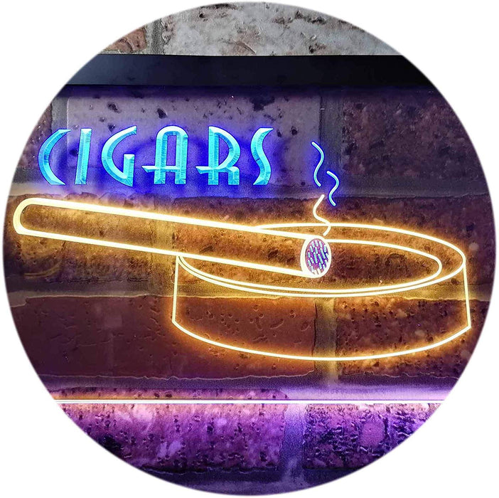 Cigars LED Light Sign - Way Up Gifts