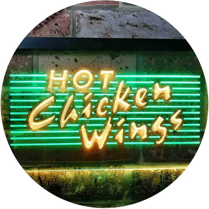 Hot Chicken Wings LED Light Sign - Way Up Gifts