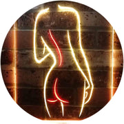 Lady Back Sexy Girls Man Cave LED Light Sign - LED Gift Works