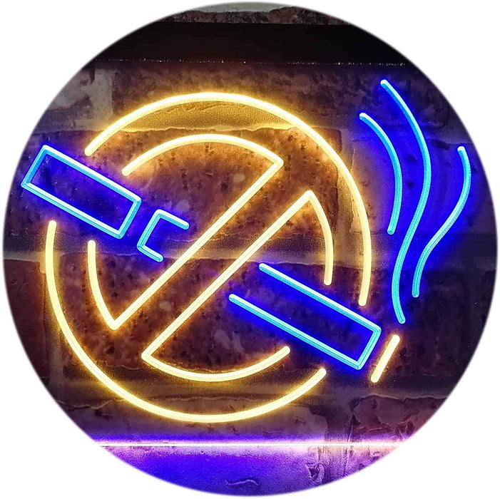 No Smoking LED Light Sign - Way Up Gifts