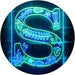 Family Name Letter S Monogram Initial LED Light Sign - Way Up Gifts