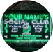 Personalized Social Club LED Light Sign - Way Up Gifts