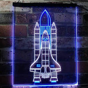 Astronaut Space Shuttle LED Light Sign - LED Gift Works