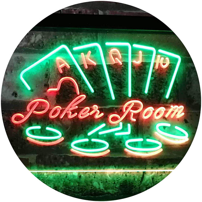 Poker Room LED Light Sign - Way Up Gifts