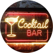 Cocktail Bar LED Light Sign - LED Gift Works