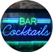 Bar Cocktails LED Light Sign - Way Up Gifts