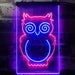 Kids Room Decor Owl LED Light Sign - Way Up Gifts