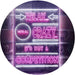 Relax We're Crazy Not a Competition LED Light Sign - Way Up Gifts