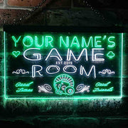 Personalized Game Room LED Light Sign - LED Gift Works