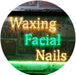 Waxing Facial Nails LED Light Sign - Way Up Gifts