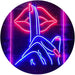 Finger Nail On Lip Beauty Salon LED Light Sign - Way Up Gifts