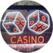 Dice Casino LED Light Sign - Way Up Gifts