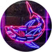 Shark Man Cave LED Light Sign - Way Up Gifts