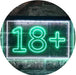 Adults Only 18+ LED Light Sign - Way Up Gifts