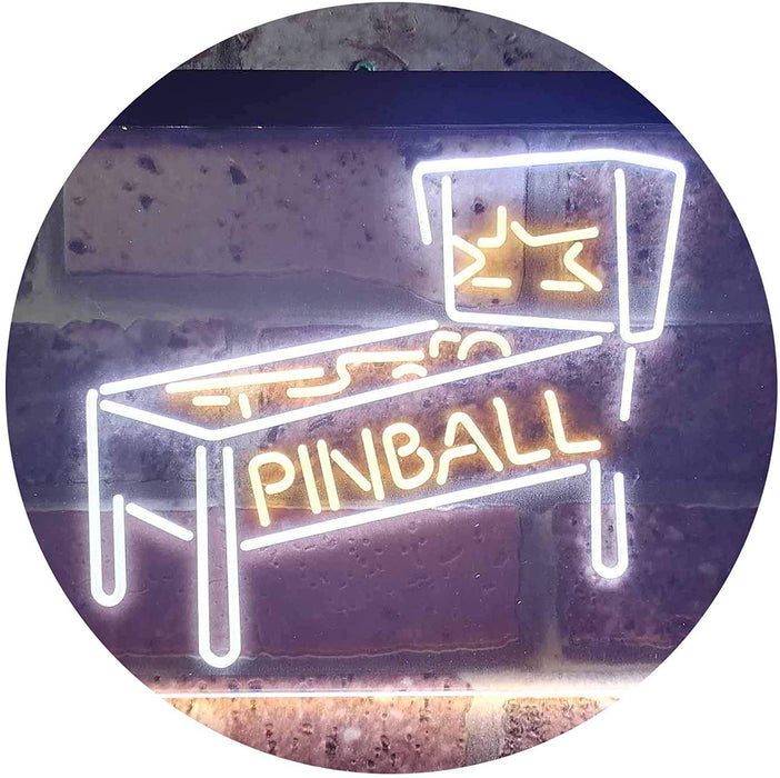 Pinball Game Room LED Light Sign - Way Up Gifts