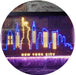 New York City Skyline Statue of Liberty LED Light Sign - Way Up Gifts