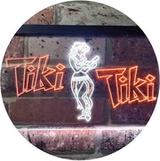 Hula Dancer Tiki Tiki Bar LED Light Sign - LED Gift Works