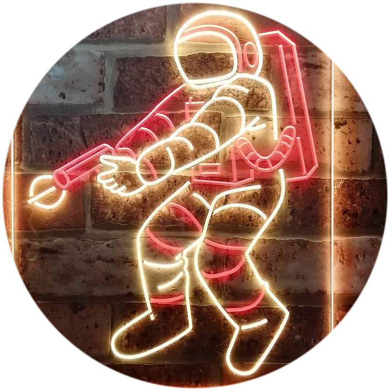 Space Astronaut LED Light Sign - LED Gift Works
