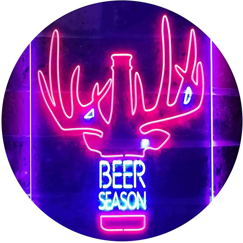 Winter Beer Season LED Light Sign - LED Gift Works
