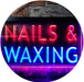 Beauty Salon Nails Waxing LED Light Sign - Way Up Gifts