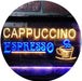 Coffee Cappuccino Espresso LED Light Sign - Way Up Gifts