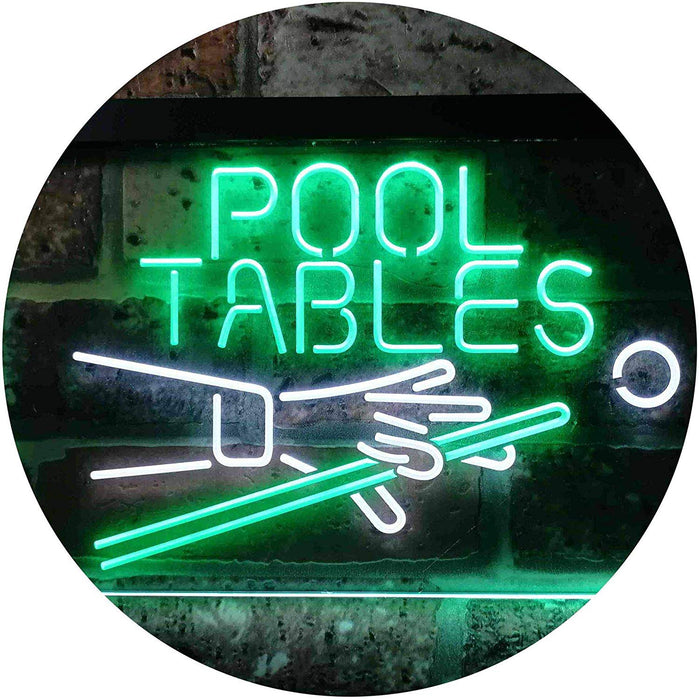 Billiards Pool Tables LED Light Sign - Way Up Gifts