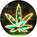 Marijuana Leaf USA Flag LED Light Sign - Way Up Gifts
