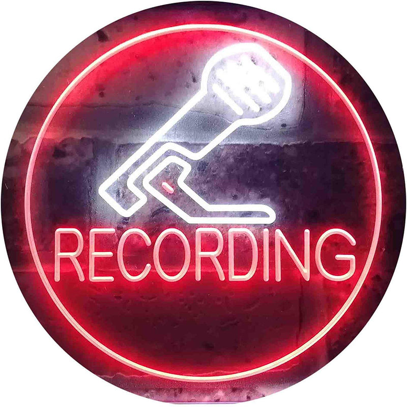 Recording LED Light Sign - LED Gift Works