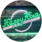 Happy Hour LED Light Sign - LED Gift Works
