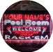 Personalized Billiards Pool Room LED Light Sign - Way Up Gifts