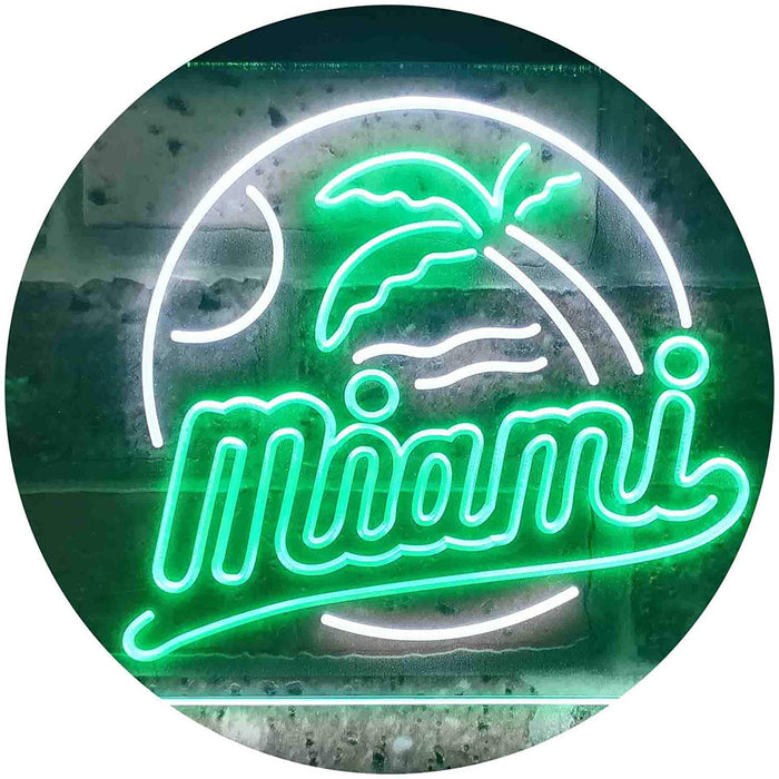 Miami Florida LED Light Sign - Way Up Gifts