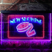 Movie Film Theater Now Showing LED Light Sign - LED Gift Works
