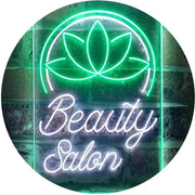 Flower Decor Beauty Salon LED Light Sign - LED Gift Works