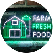 Farm Fresh Food LED Light Sign - LED Gift Works