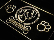 Dachshund Dog LED Light Sign - LED Gift Works