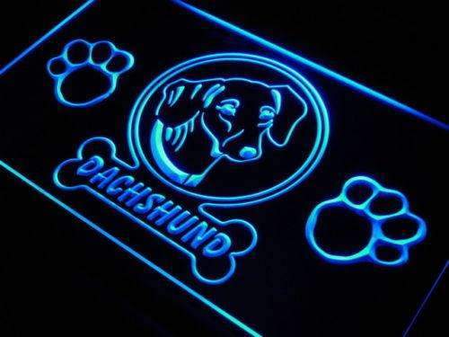 Dachshund Dog LED Light Sign - LED Gift Works