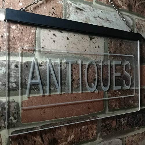 Antiques LED Light Sign - LED Gift Works