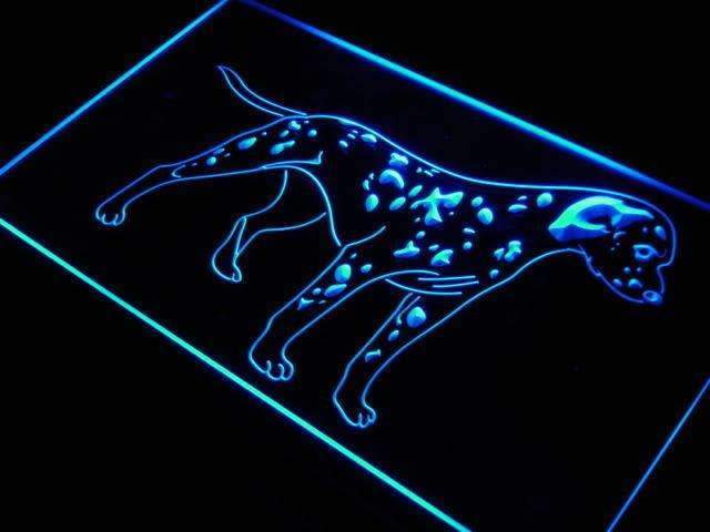 Dalmatian Puppy LED Light Sign - LED Gift Works
