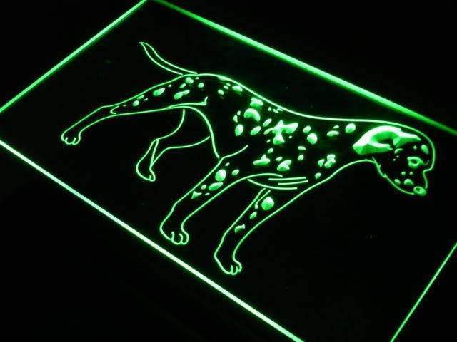 Dalmatian Puppy LED Light Sign - LED Gift Works