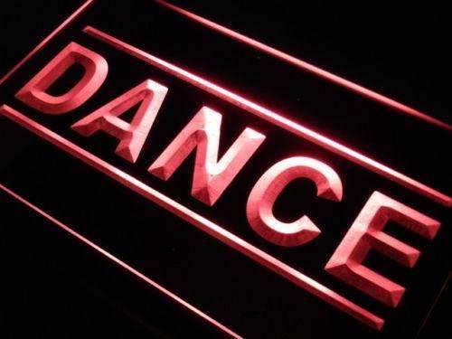Dance School Lessons LED Light Sign - LED Gift Works
