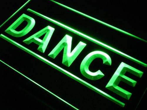 Dance School Lessons LED Light Sign - LED Gift Works