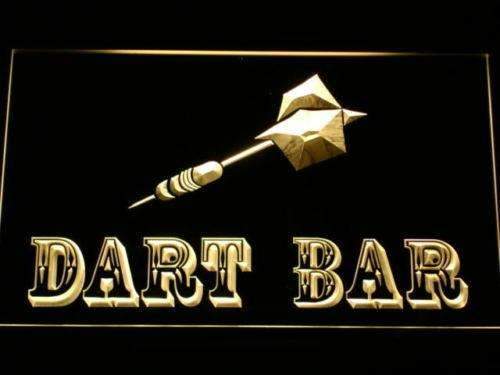 Darts Bar LED Light Sign - Way Up Gifts