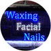 Waxing Facial Nails LED Light Sign - Way Up Gifts