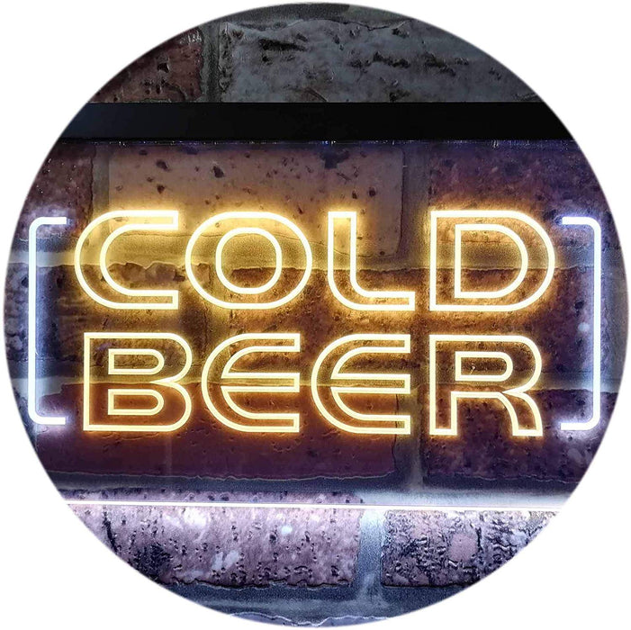 Cold Beer LED Light Sign - Way Up Gifts