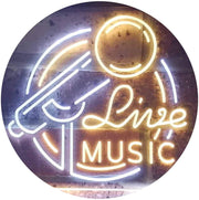 Live Music LED Light Sign - LED Gift Works