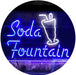 Soda Fountain Drinks LED Light Sign - Way Up Gifts